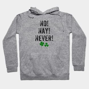 Wild Rover Irish Song Lyric Hoodie